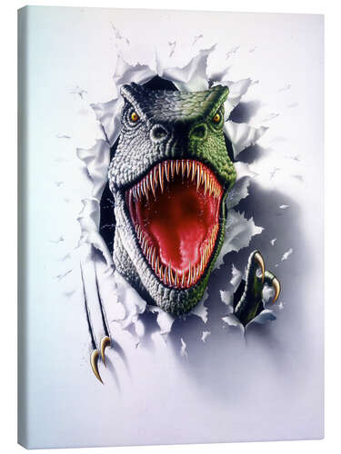 Canvas print Tyrannosaurus