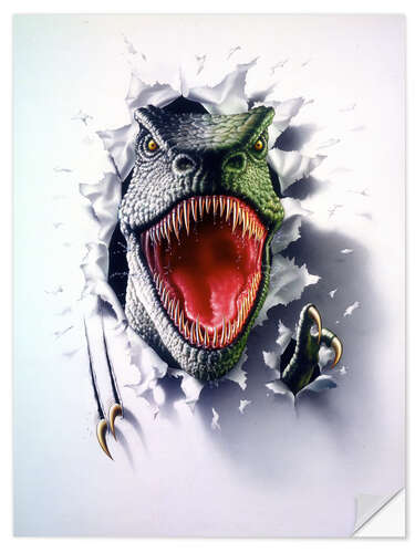 Wall sticker Tyrannosaurus