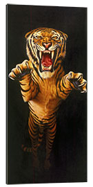 Gallery print Leaping Tiger