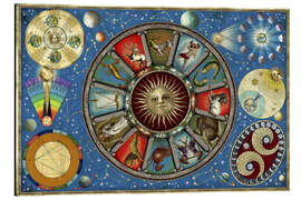 Magnettafel Wahrsagung mit Sternzeichen