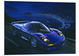 Foam board print Jaguar XJR-15