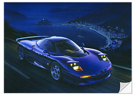Vinilo para la pared Jaguar XJR-15