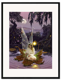 Stampa artistica con cornice Fairy princess