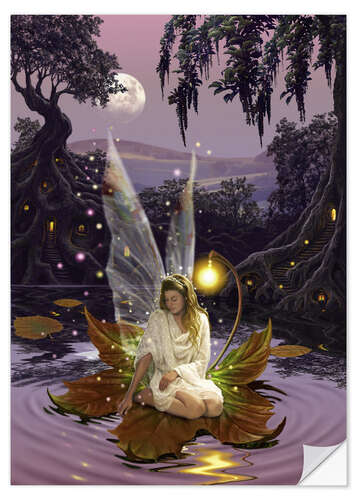 Vinilo para la pared Fairy princess