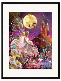 Gerahmter Kunstdruck Traum der Elfe