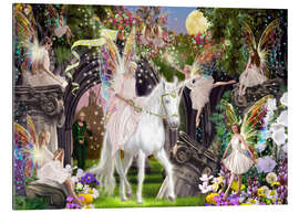 Gallery print Fairy Queen with unicorn