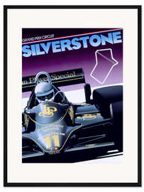 Gerahmter Kunstdruck Silverstone