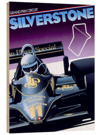 Stampa su legno Silverstone