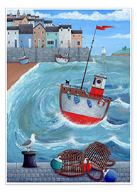 Poster  Casiers à homards - Peter Adderley