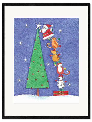 Impression artistique encadrée Reach for the Star
