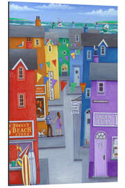 Magnettafel Rainbow Town