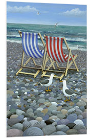 Foam board print Deck Chairs