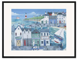 Gerahmter Kunstdruck Hotel der Seeleute