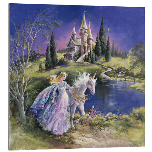 Quadro em alumínio Elf and Unicorn