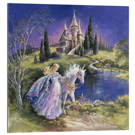 Gallery print Elf and Unicorn