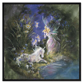 Gerahmter Kunstdruck Im Land der Fantasie