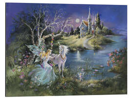 Magnettafel Fee und Einhorn