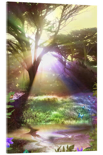 Acrylic print Fairyland Sunset