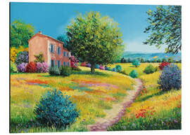 Magnettafel Sommerhaus in der Toskana