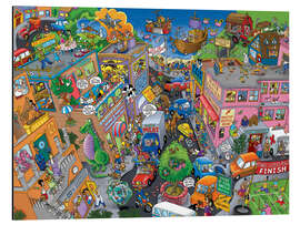 Magnettafel Welt In Eile