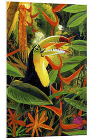 Obraz na PCV Toucan colours