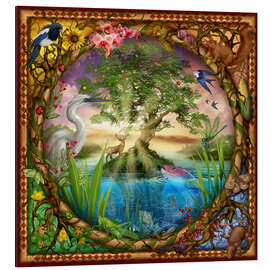 Magnettafel Baum des Lebens