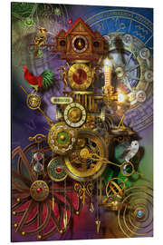 Magnettafel Es geht nur um die Zeit