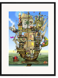 Gerahmter Kunstdruck Arche Noah