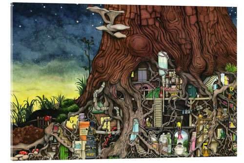 Tableau en verre acrylique Back to your roots