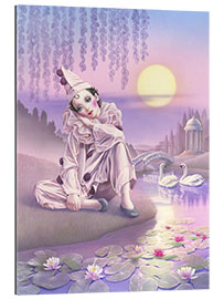 Gallery Print Pierrot und Schwäne