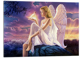 Quadro em plexi-alumínio Angel&#039;s dusk