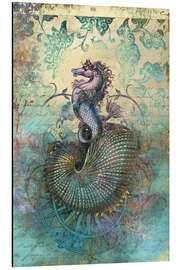 Magnettafel Das Seepferd