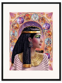 Gerahmter Kunstdruck Cleopatra