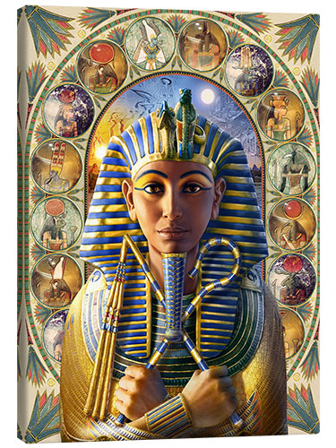 Leinwandbild Tutankhamen