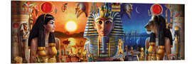 Aluminium print Egyptian Triptych 2