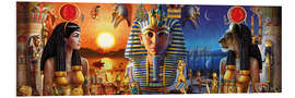 Foam board print Egyptian Triptych 2