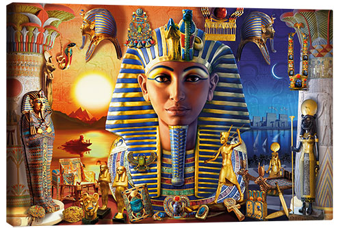 Canvas print Egyptian Treasures