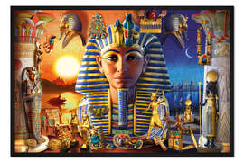 Gerahmter Kunstdruck Ägyptische Schätze