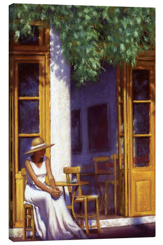 Canvas print Coffee shop