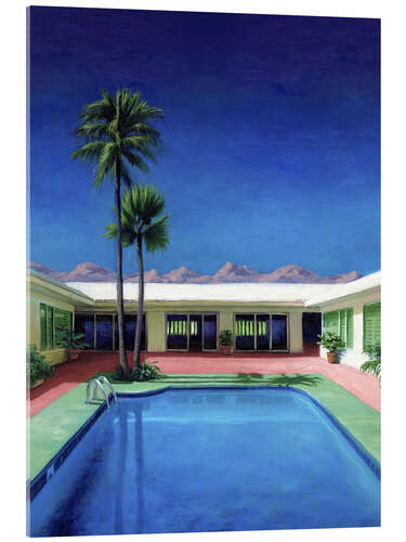 Acrylglasbild Hotel California