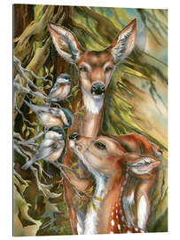 Galleriataulu Deers and birds