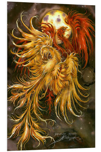 Cuadro de PVC Phoenix rising
