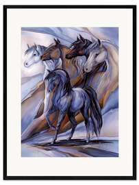 Framed art print Inspired by the five winds