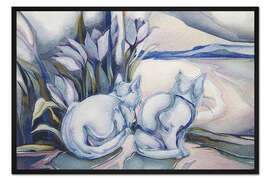 Gerahmter Kunstdruck Wunder kommen leise