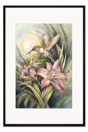 Gerahmter Kunstdruck Komm flieg mit mir