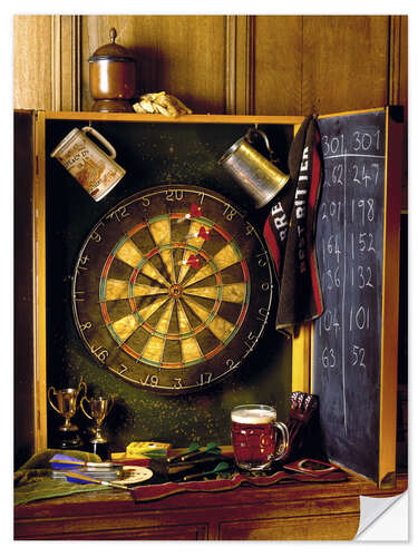 Adesivo murale Darts board