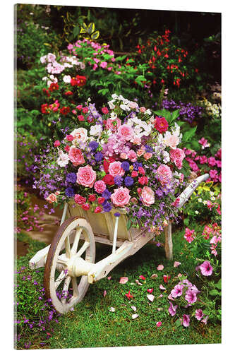 Akryylilasitaulu Garden Flowers