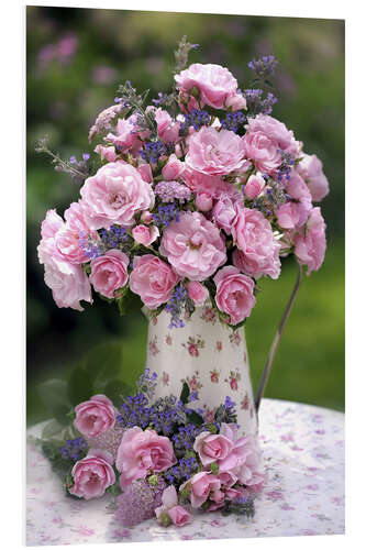 Tableau en PVC Bouquet de fleurs 