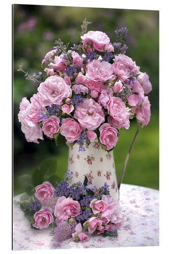 Tableau en plexi-alu Bouquet de fleurs 