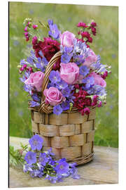 Magnettafel Oppulentes Blumenbouquet